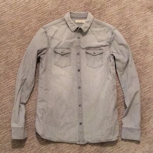 All Saints button up western shirt